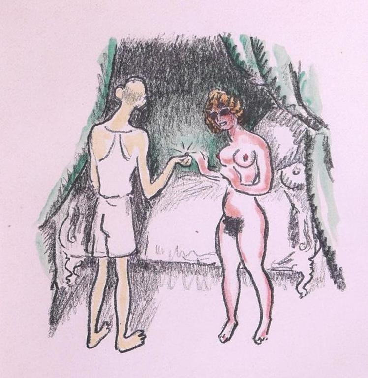 Kees van Dongen-Les Lépreuses-kleuren litho-3 stuks kopen? Bied vanaf 250!