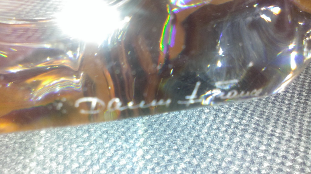 Daum France gesigneerde glazen object Fifties design 71 cm !!!!! kopen? Bied vanaf 99!