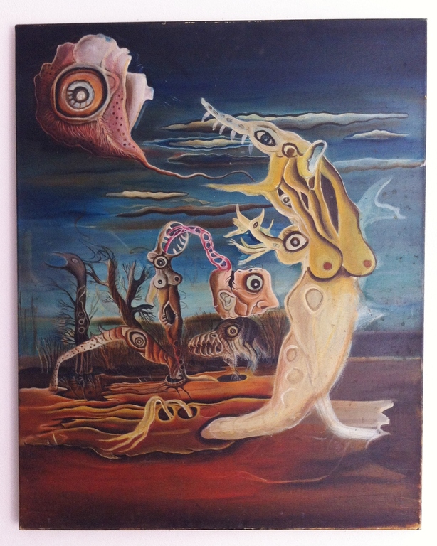 Onbekend: olieverf op doek, zonder titel kopen? Bied vanaf 75!