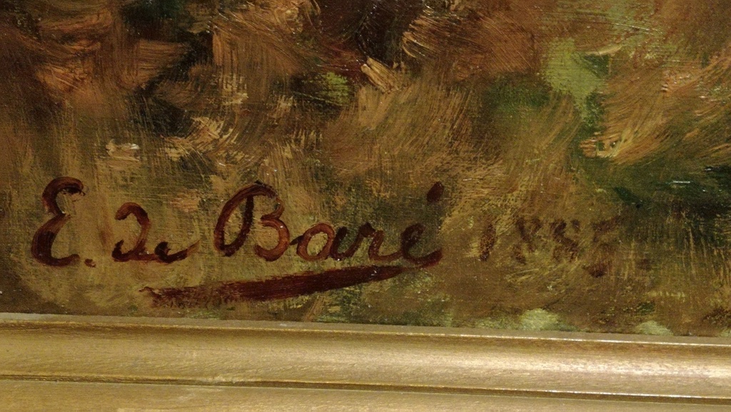 Emile de Baré, Olieverf op doek, Heide landschap, 1885 kopen? Bied vanaf 1!