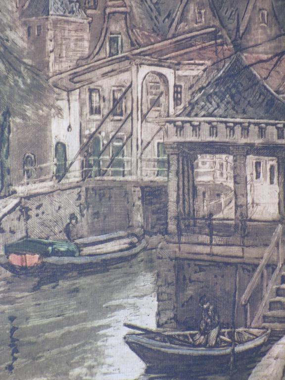 Eugene Rensburg, Gouda Vischmarkt, Kleurets kopen? Bied vanaf 50!