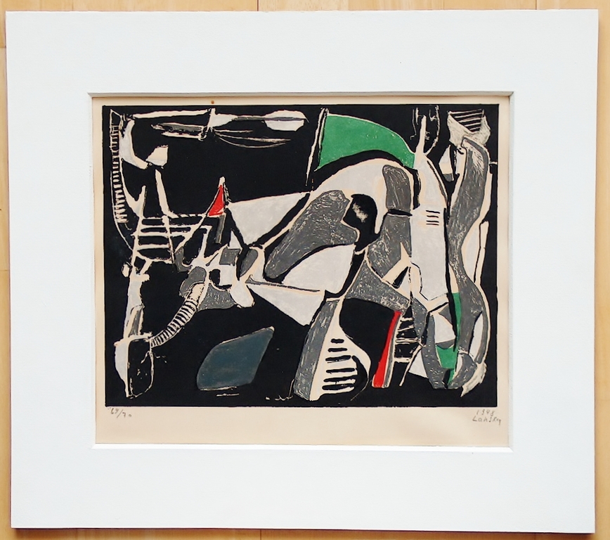 André LANSKOY - kleurenlitho - compositie - 1948 kopen? Bied vanaf 395!