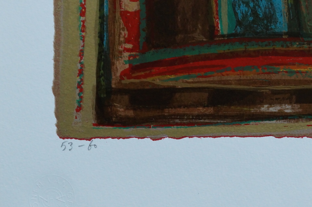 Eric Toebosch - gesigneerde zeefdruk - Amfeli - 60 ex. kopen? Bied vanaf 1!