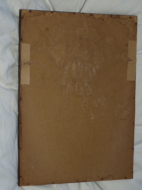 A.H. Scheeland – Pentekening, Prinsengracht Amsterdam–Gesigneerd & ingelijst-Oud kopen? Bied vanaf 30!