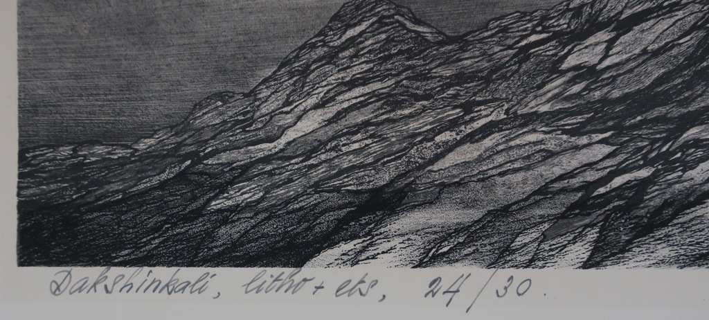 Fred Koot: Litho en ets, Dakshinkali kopen? Bied vanaf 1!