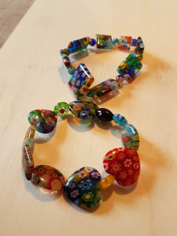 Murrine veneziane armbanden lot van twee kopen? Bied vanaf 1!