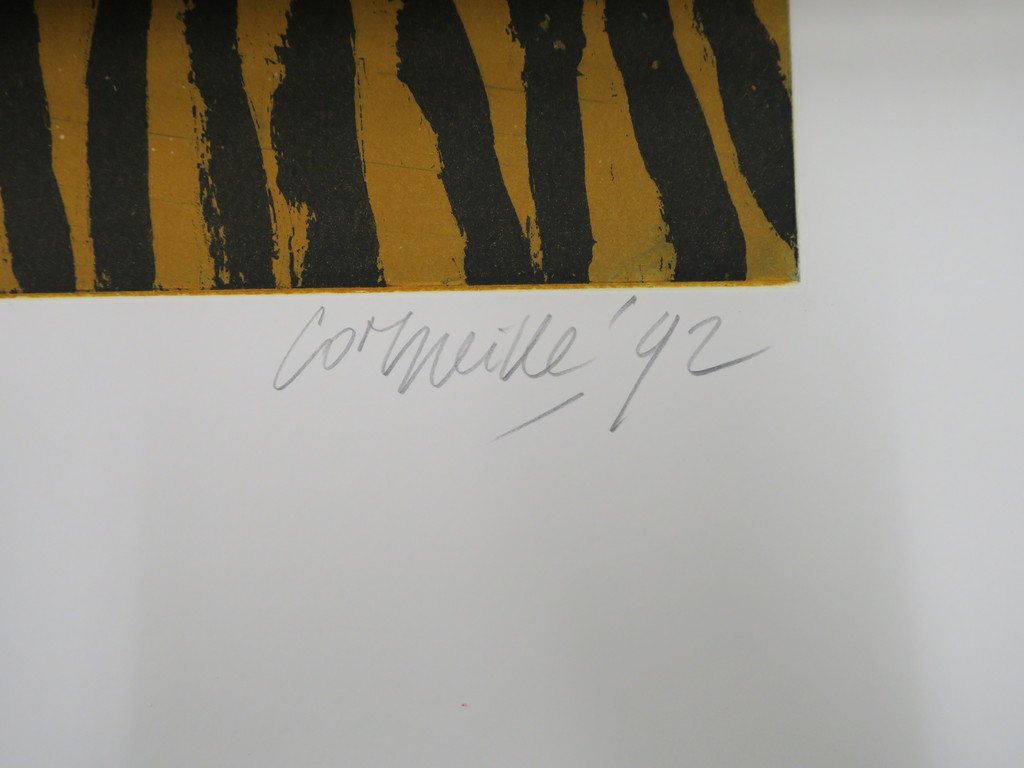 Corneille: Ets en Aquatint, Hoggar en fete (Zeer groot!) kopen? Bied vanaf 550!