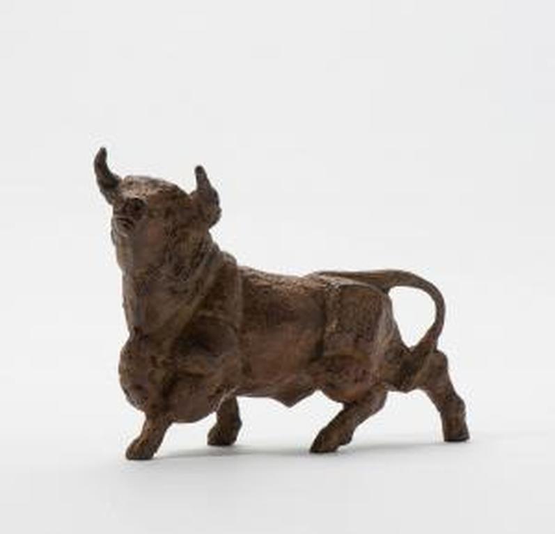 Theo Mackaay Spaanse Stier in puur BRONS Bruin gepatineerd kopen? Bied vanaf 795!