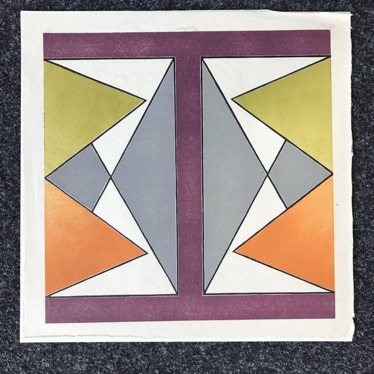 Kees Baas houtsnede 1986 kopen? Bied vanaf 1!