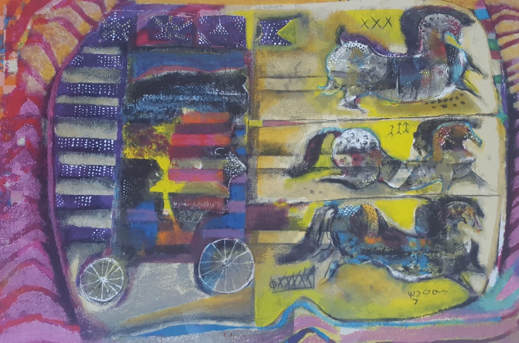 Astrid Engels - litho 177/250, handgesigneerd verkocht voor € 95!