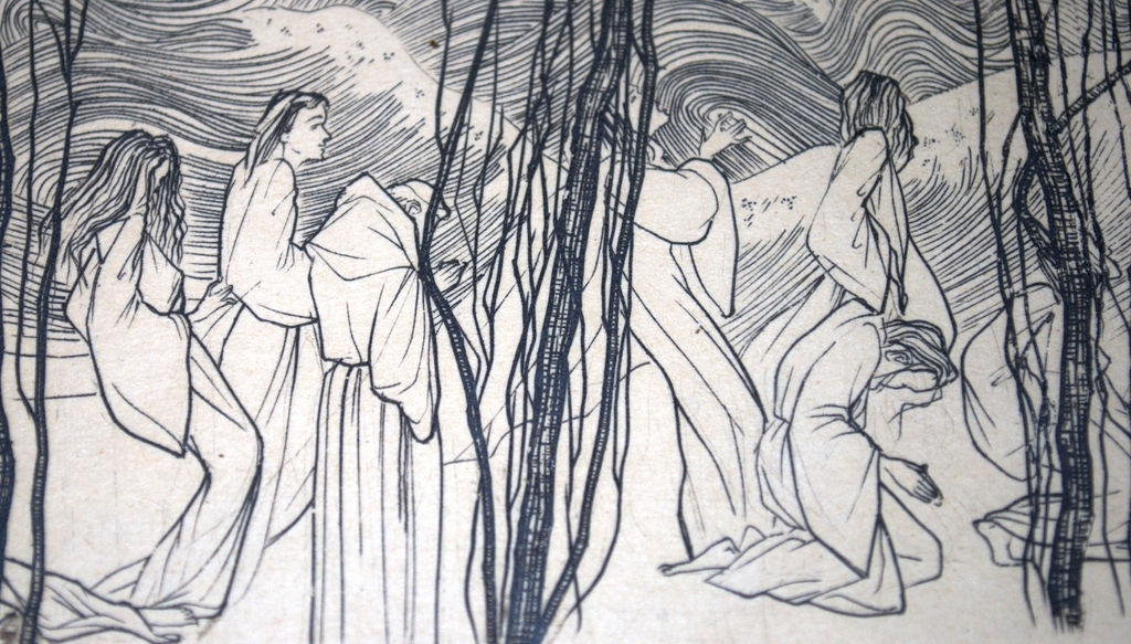 Clouds - gesigneerde ets - 1948 - artist's proof  kopen? Bied vanaf 50!