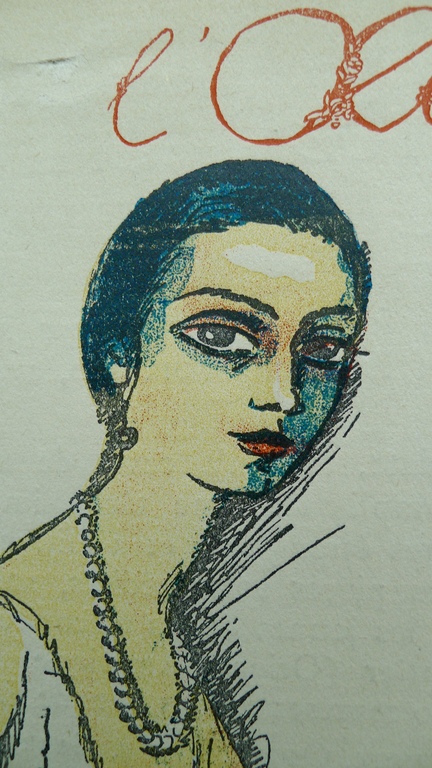 Kees van Dongen,L'oeuvre,programmaboekje met lithografie op omslag,1922 kopen? Bied vanaf 150!