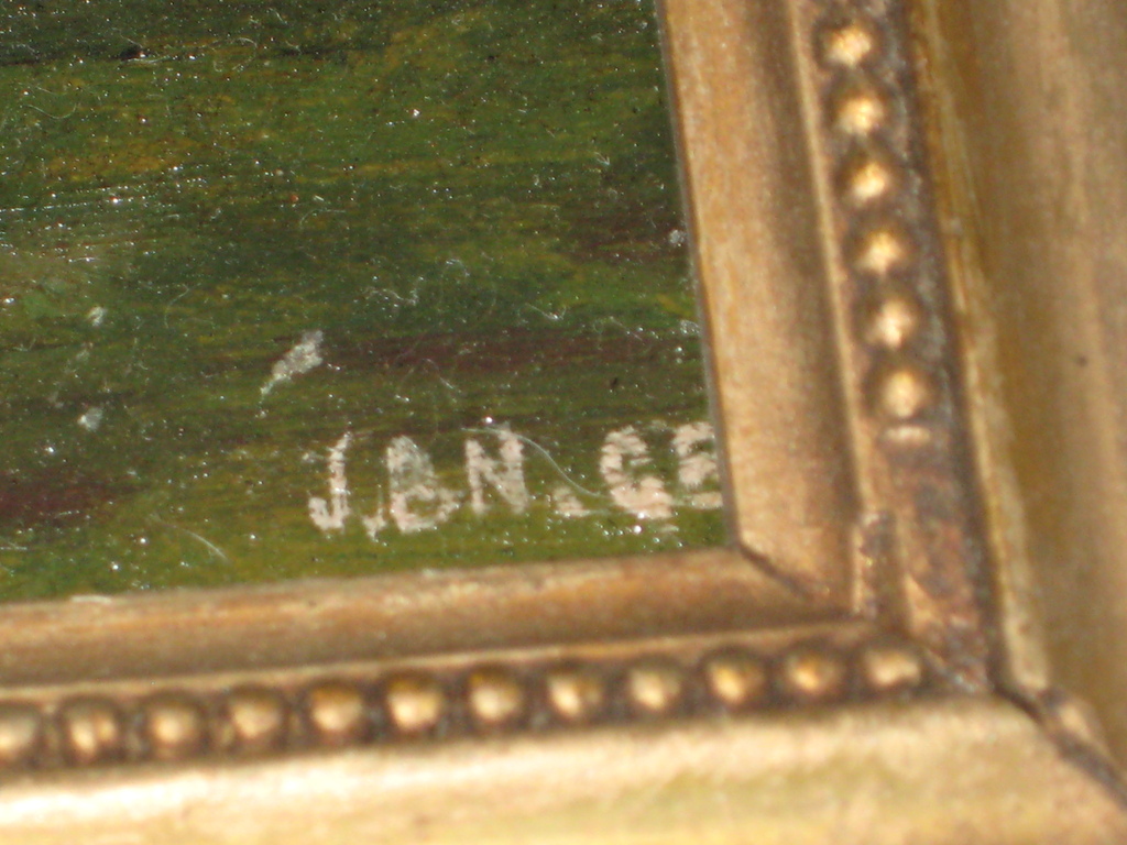 Mooi zeegezicht gesigneerd jbn gent kopen? Bied vanaf 1!