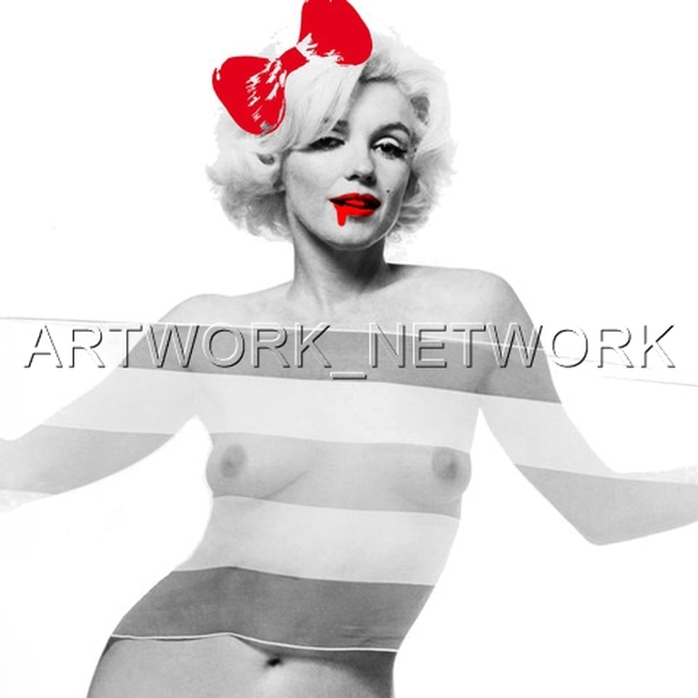 DEATH NYC - "Monroe Nude"- n° A/P - Signed with COA (Edition Artist Proof) kopen? Bied vanaf 1!