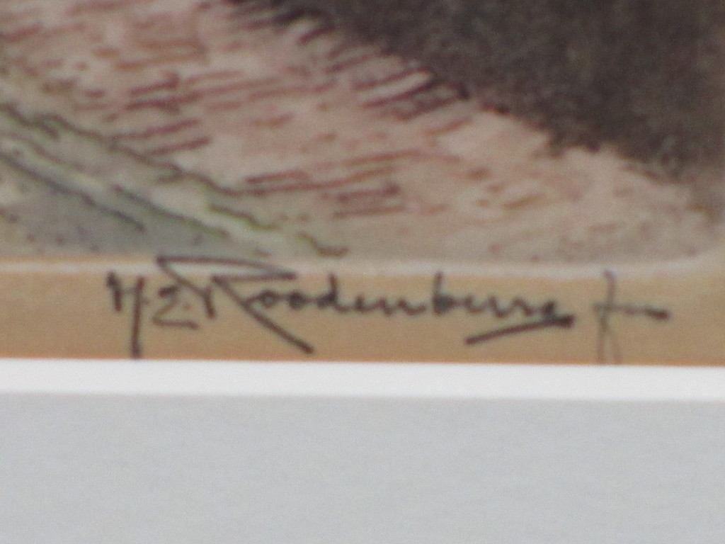 Hendrik Roodenburg, Trompetsteeg Arnhem, Kleurenets kopen? Bied vanaf 35!