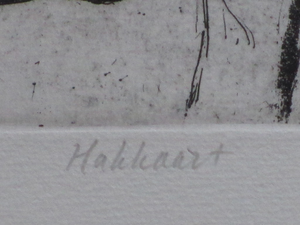 Fer Hakkaart, Absurdistisch tafereel, Ets 1963 kopen? Bied vanaf 75!