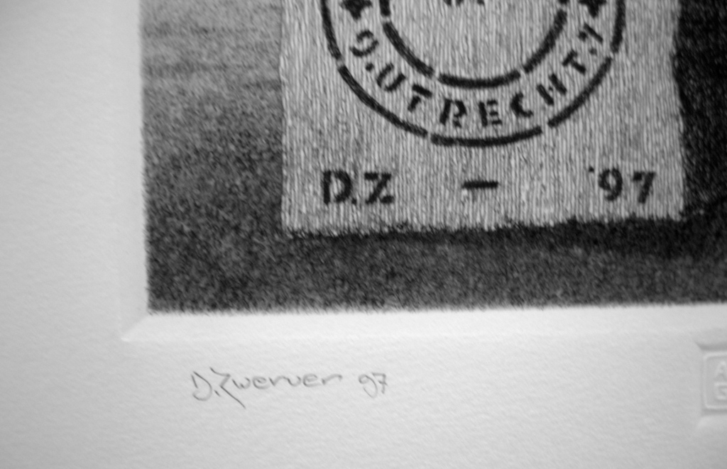 Dolf Zwerver, ets kopen? Bied vanaf 75!