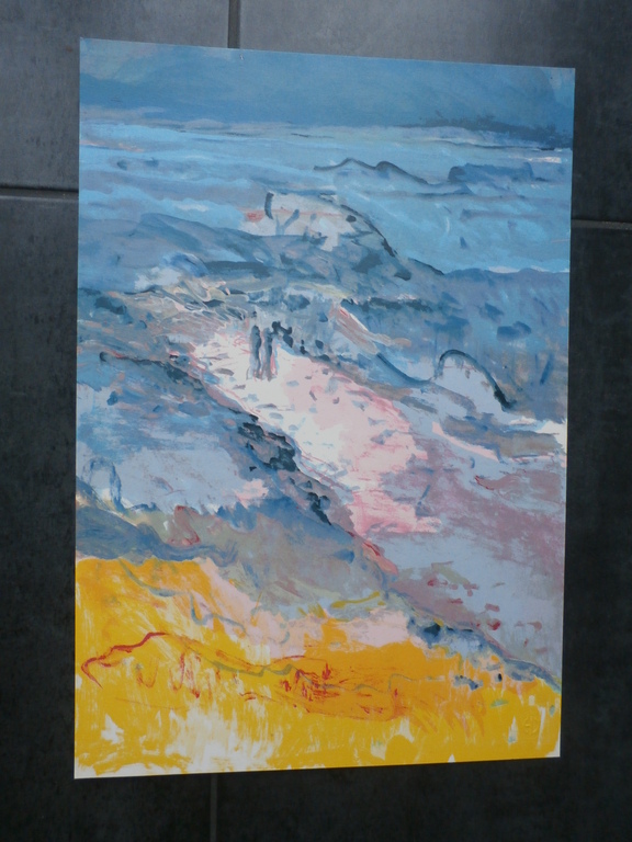 Kees van Bohemen - Zeefdruk: Variatie op een golfbreker - 1982 kopen? Bied vanaf 75!