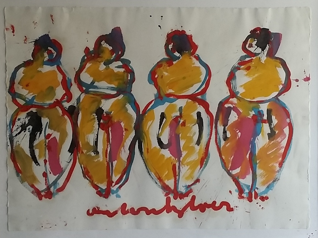 Anton Heyboer - Anton Heyboer - 4 Vrouwen kopen? Bied vanaf 875!