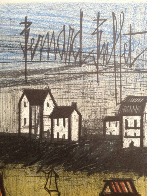 Bernard Buffet originele litho "A small beach" kopen? Bied vanaf 90!