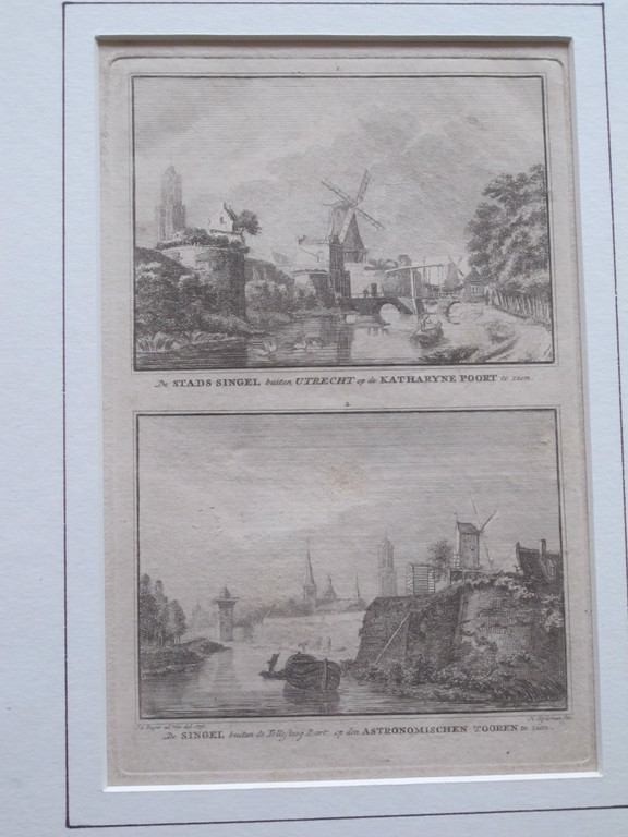 10 Utrechtse stadsgezichten (22 x 29 cm) kopen? Bied vanaf 75!