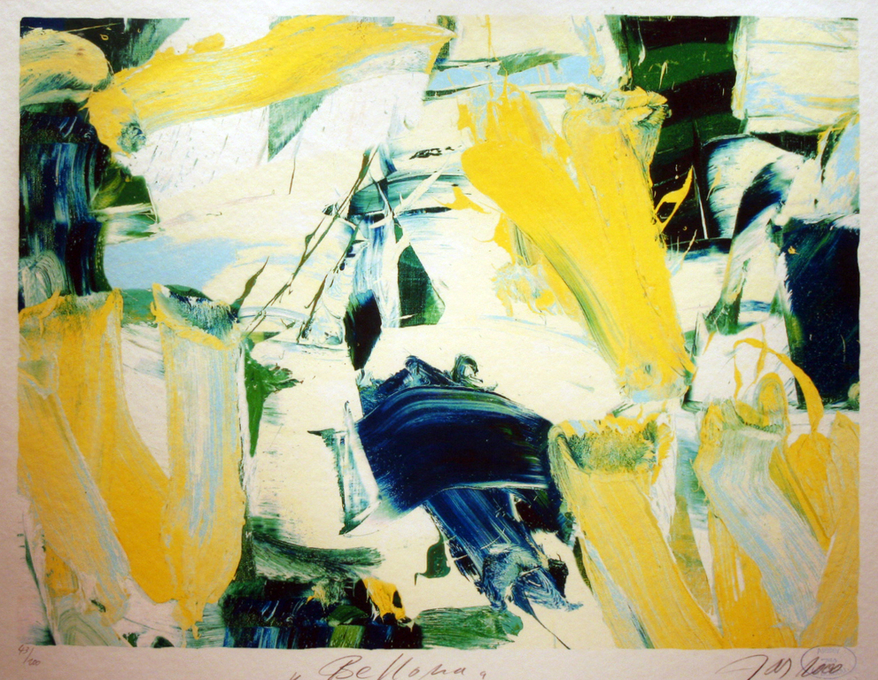 JAS  Kleurenzeefdruk BELLONA     Handgesigneerd!! kopen? Bied vanaf 45!