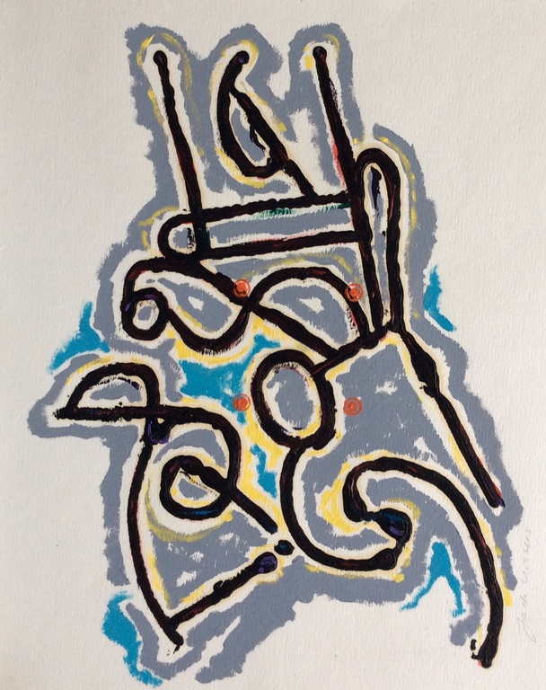 Jack Vissers- origineel werk op papier - Constellatie. kopen? Bied vanaf 1!