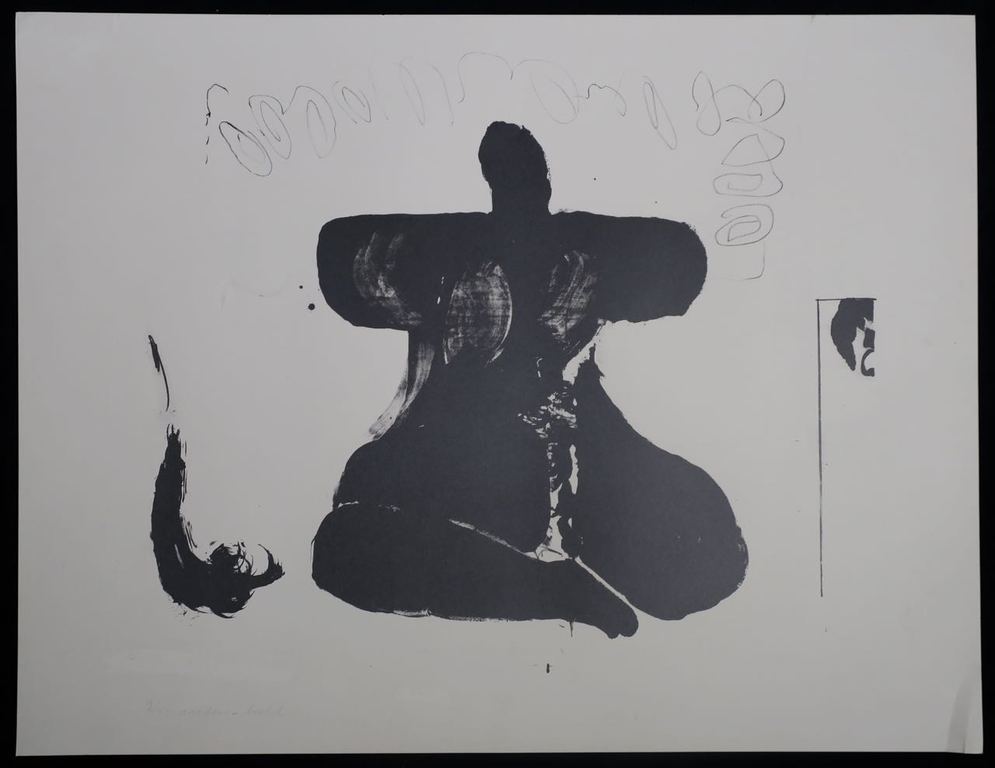 Jo van Dreumel: Litho, Aarde-beeld kopen? Bied vanaf 1!