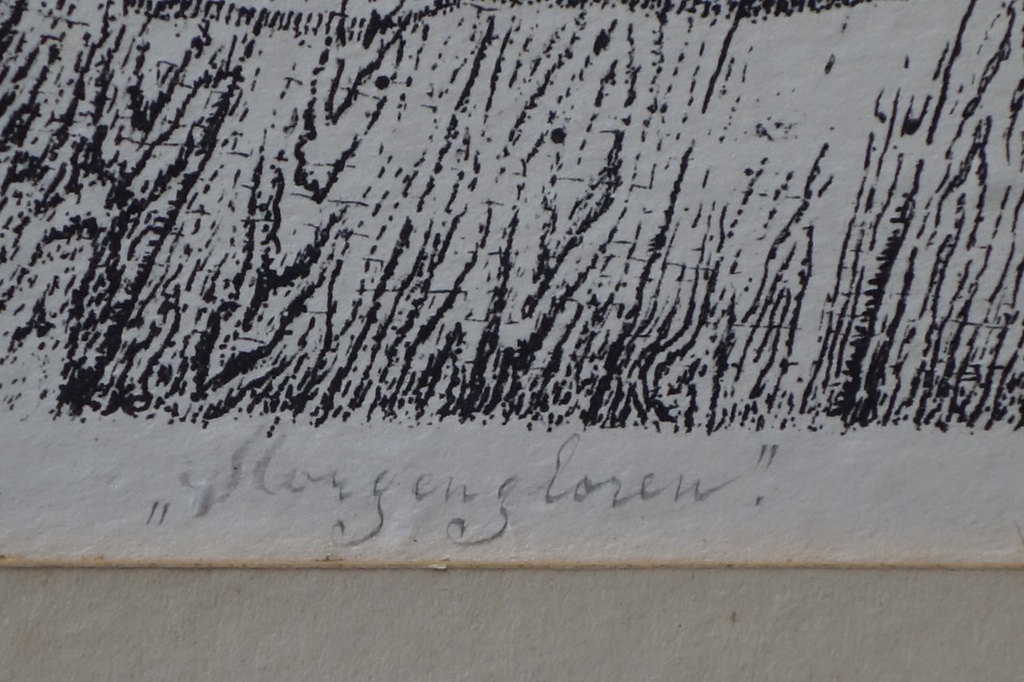 Gerrit van 't Net, Litho "Morgengloren" 1935, no. 3a. kopen? Bied vanaf 25!