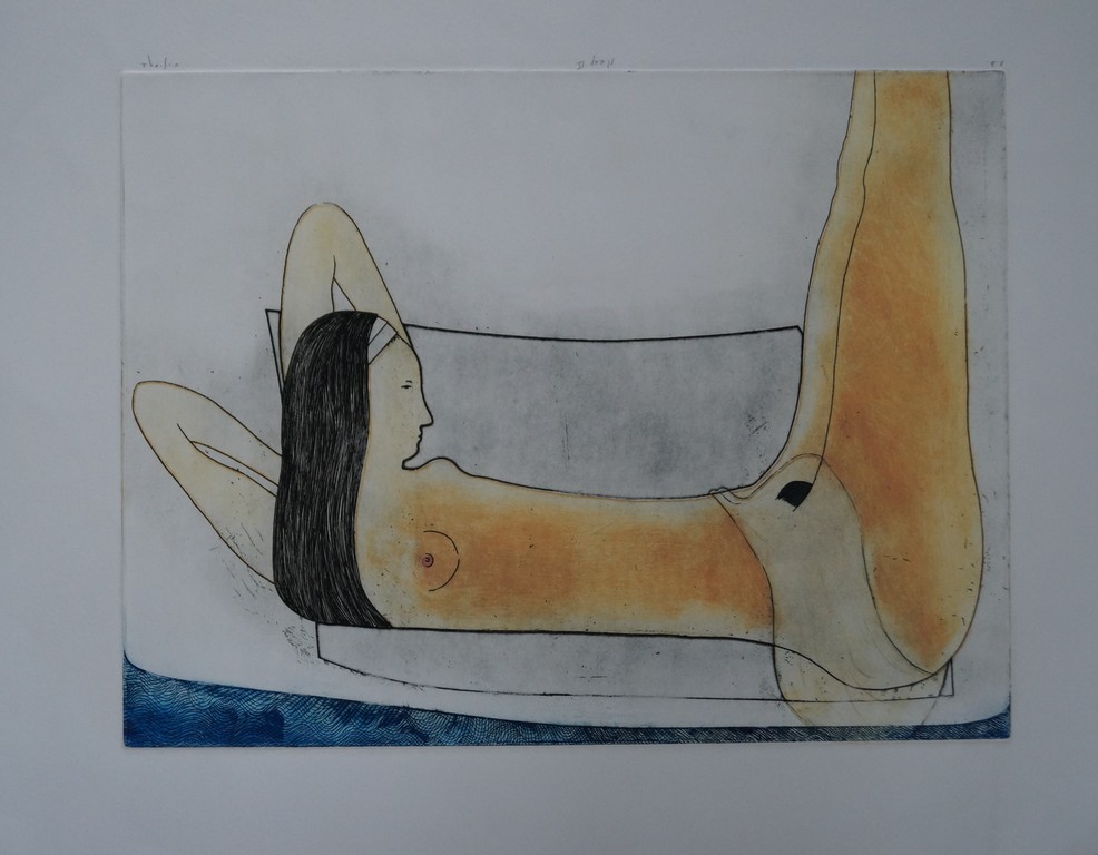 Mark Visione - gesigneerde ets - sleep II kopen? Bied vanaf 25!