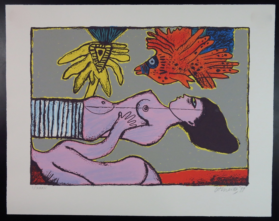 Corneille: Zeefdruk, Une belle journée de l’été kopen? Bied vanaf 120!