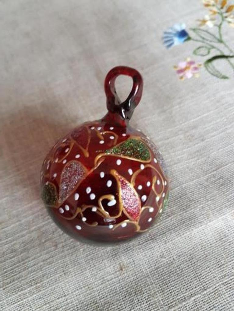 Israeel- mondgeblazen en handgeschilderd ball 94 kopen? Bied vanaf 5!