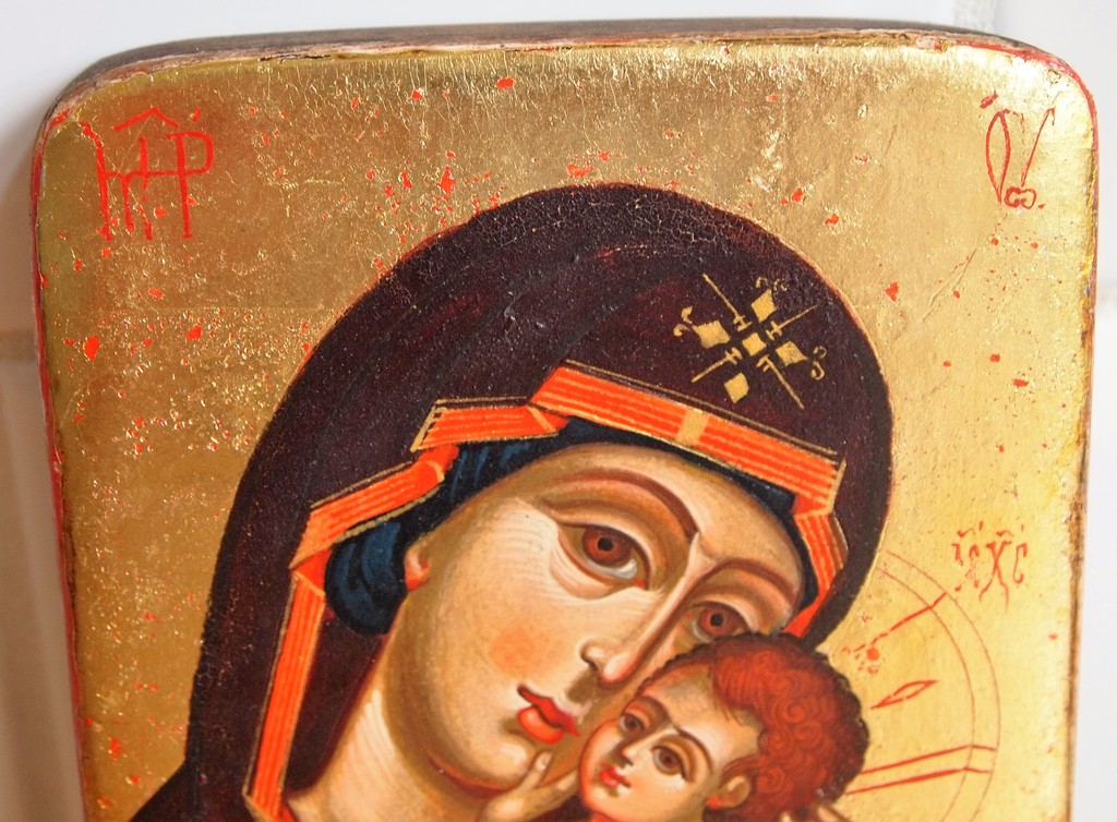 Russische Icoon -Madonna met kind kopen? Bied vanaf 25!
