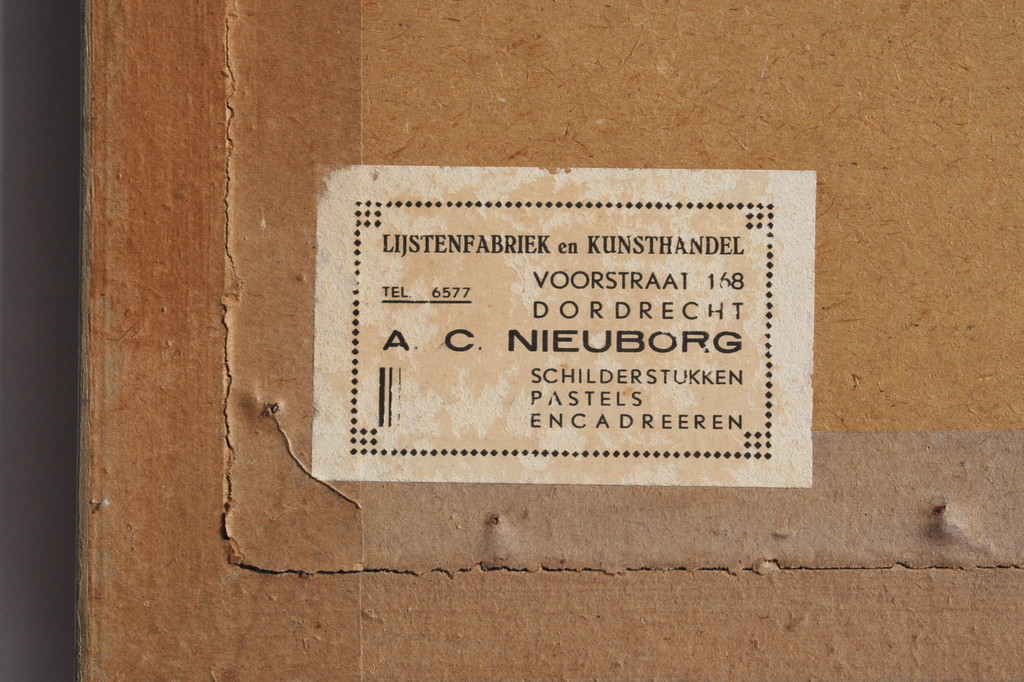 Marius Janssen - ets Dordrecht - gesigneerd kopen? Bied vanaf 1!