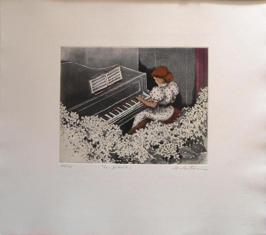 Antonini Annapia : piano (kleurgravure) kopen? Bied vanaf 1!