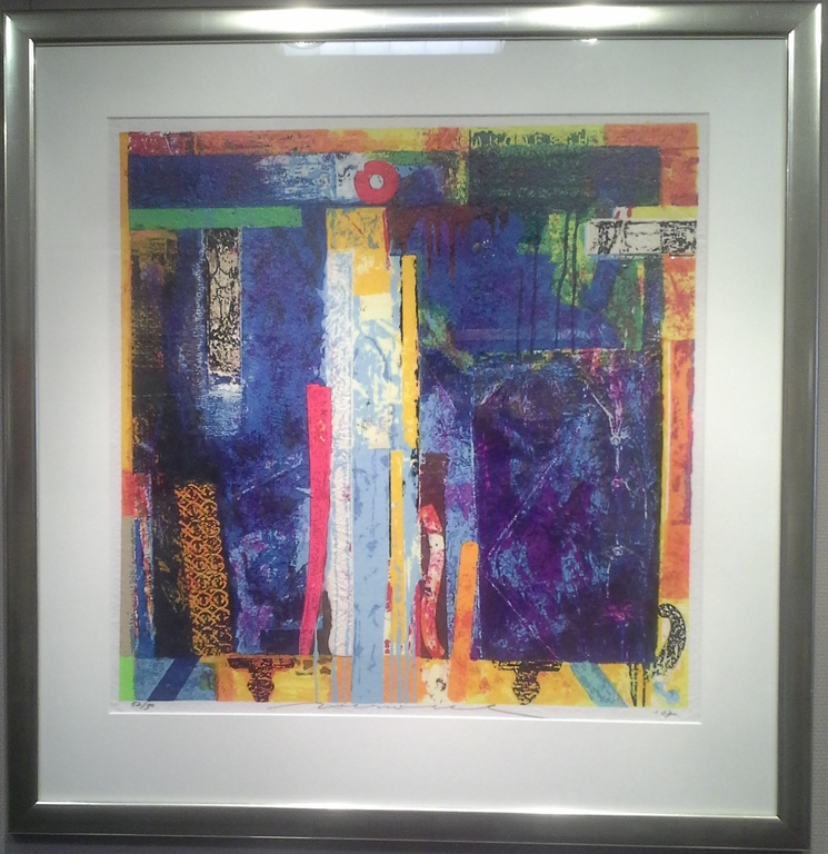 Zeefduk van Jos Verwiel, compleet ingelijst, NEUW! verkocht voor € 145!