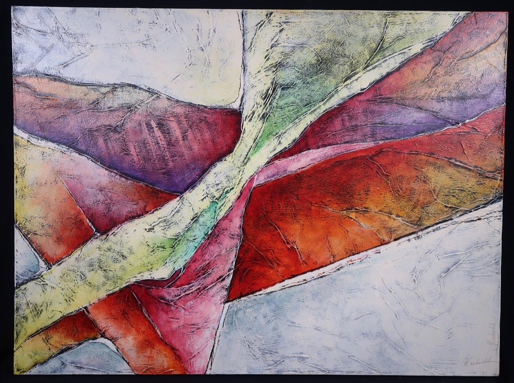 Carla Raadsveld: Acryl op doek, Abstract  kopen? Bied vanaf 200!