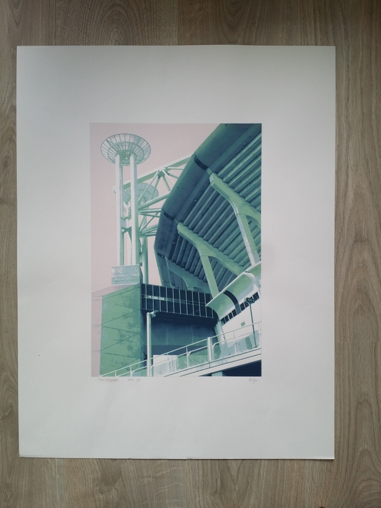 Ton Noppers. Zeefdruk. Arena Amsterdam. kopen? Bied vanaf 1!