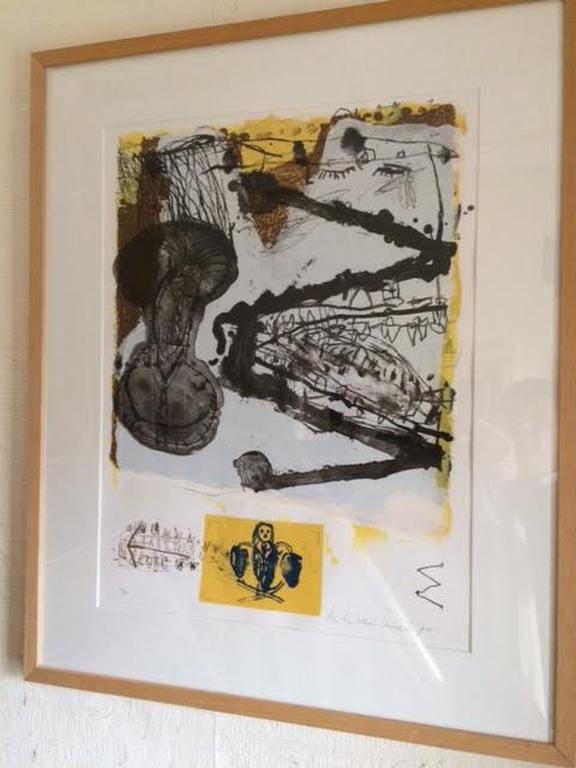 Rik van Iersel  Zeefdruk zonder titel  Ingelijst kopen? Bied vanaf 75!