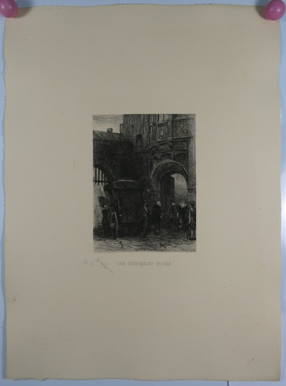 Willem Steelink: Ets, Een onverwacht bezoek kopen? Bied vanaf 1!