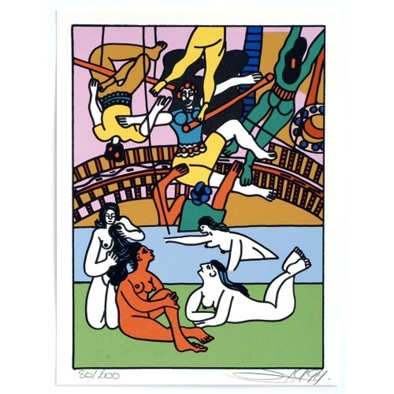 Erro: Zeefdruk, A travers...12 verkocht voor € 80!