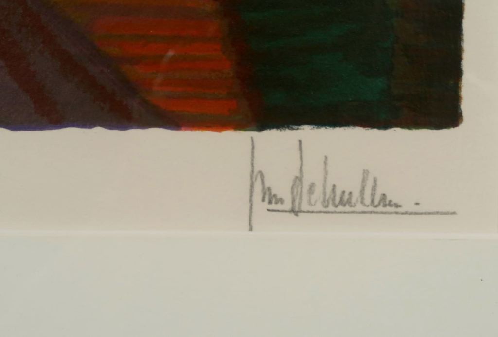 Ton Schulten: Zeefdruk, Herfst - Ingelijst kopen? Bied vanaf 150!