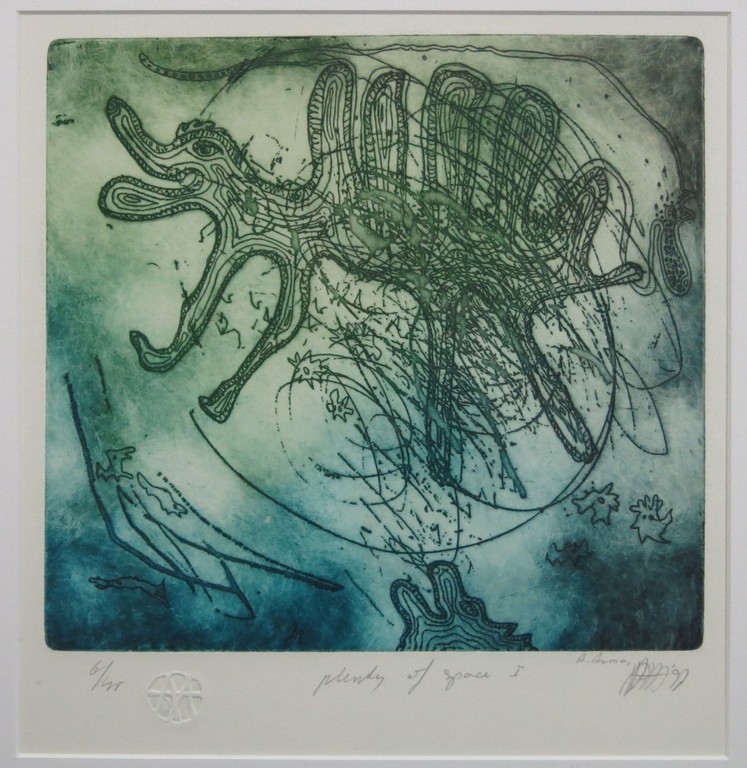 Ad Arma: Kleurenets, Plenty of Space I - ingelijst verkocht voor € 60!