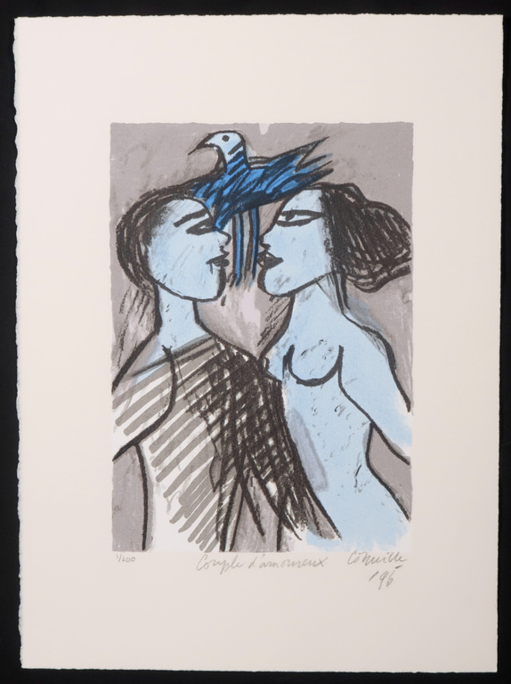 Corneille: Zeefdruk, Couple d'amoureux kopen? Bied vanaf 80!