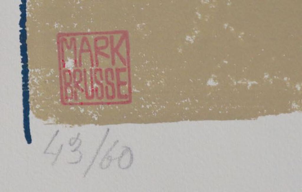 Mark Brusse: Litho, Blauw Hart kopen? Bied vanaf 70!