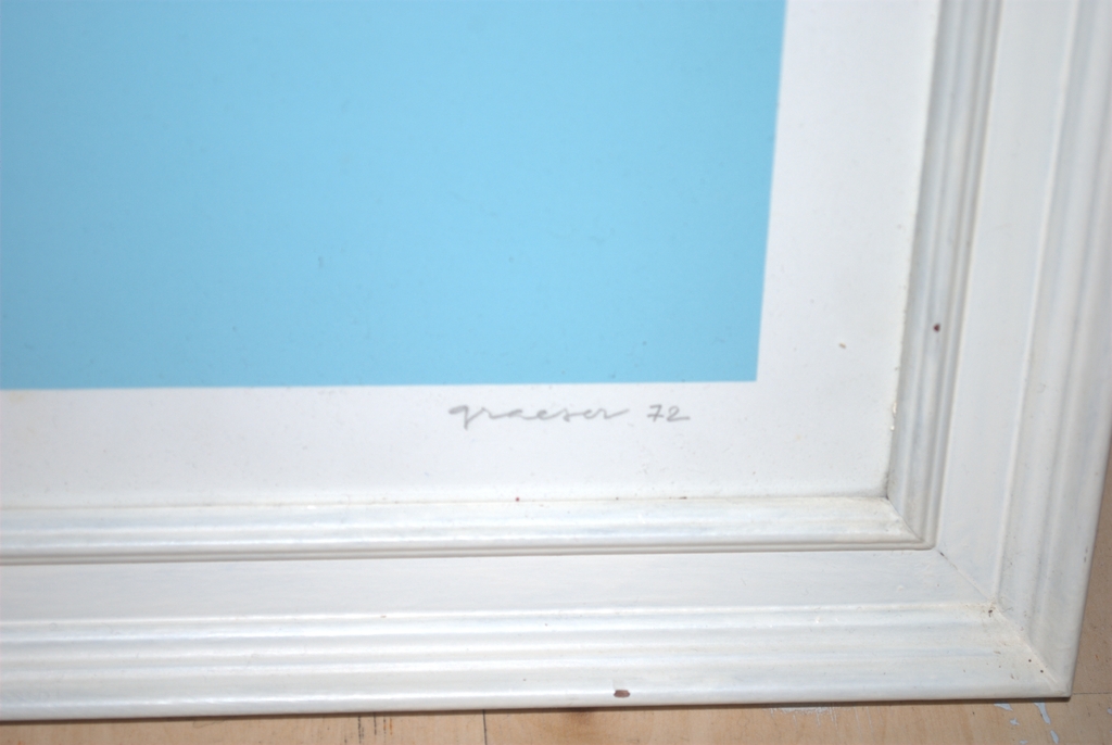 CAMILLE GRAESER serigrafie 1972 oplage 150  kopen? Bied vanaf 199!