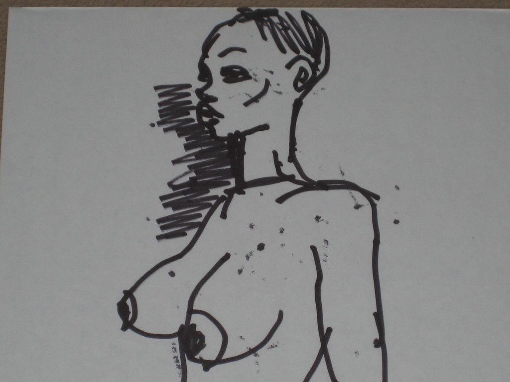 Peter Klashorst (1957). Twee originele tekeningen in stift. kopen? Bied vanaf 69!