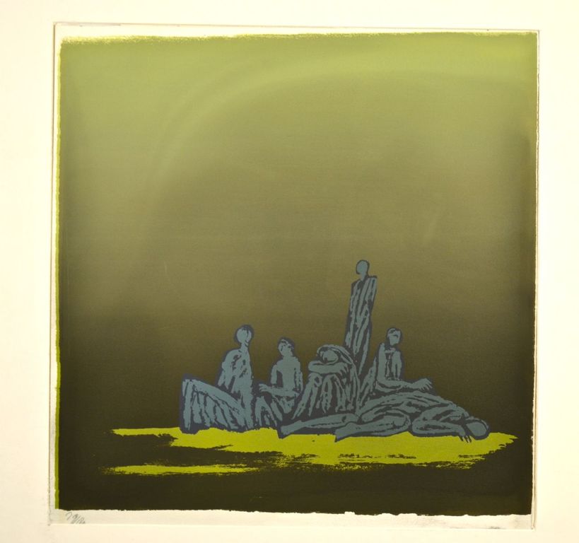 Wally Elenbaas: Litho. Vluchtelingen kopen? Bied vanaf 20!