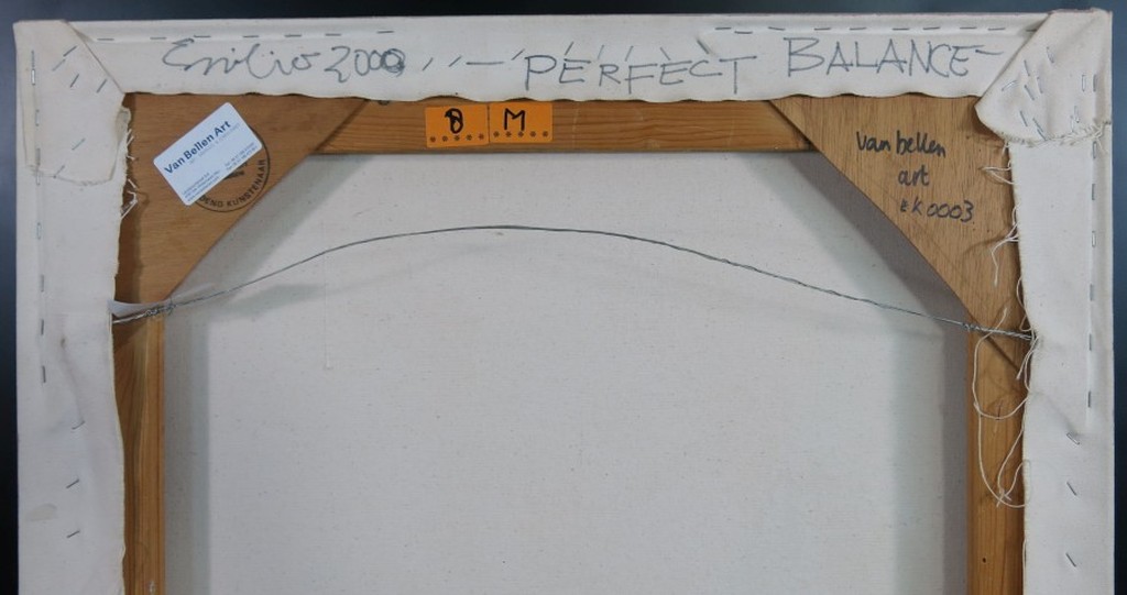 Emilio Kruithof: Olieverf op doek, Perfect balance (bijzonder formaat) kopen? Bied vanaf 1000!