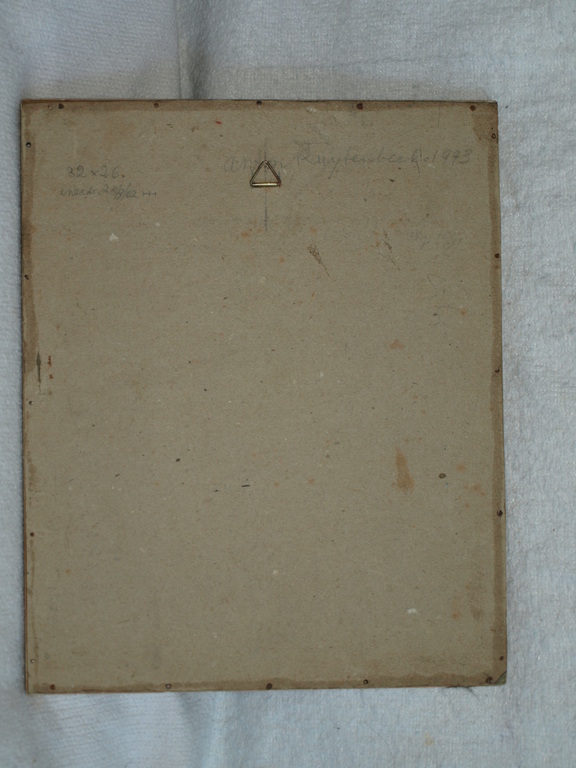 Anton Ruytenbeek  – Gouache – Vrouw in badpak – Gesigneerd & ingelijst – 1973 kopen? Bied vanaf 1!